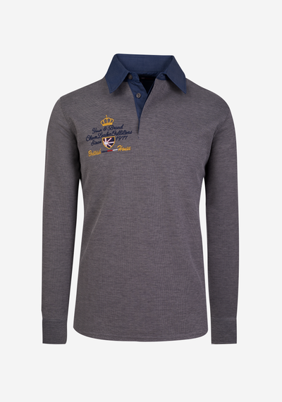 Vintage Grey Cotton Sweatshirt