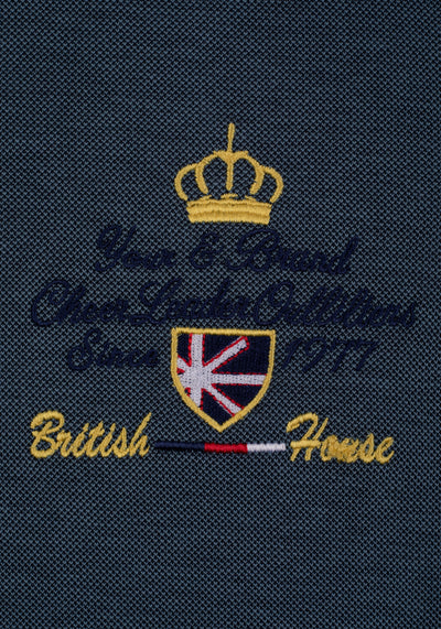 Olive Blue Cotton Sweatshirt
