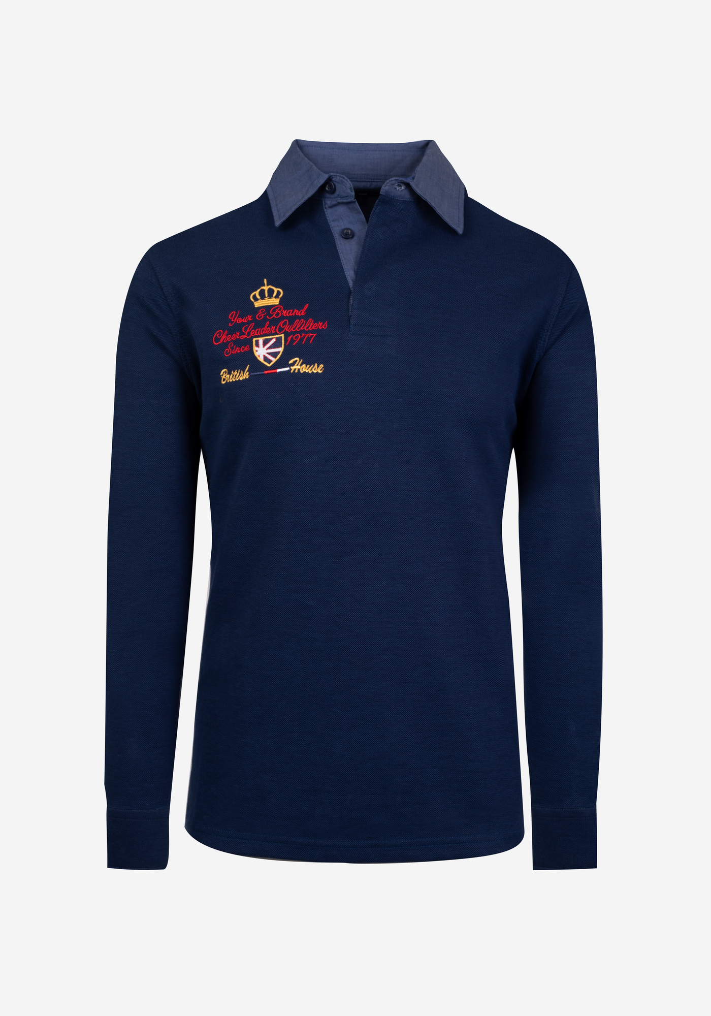Dark Midnight Blue Cotton Sweatshirt