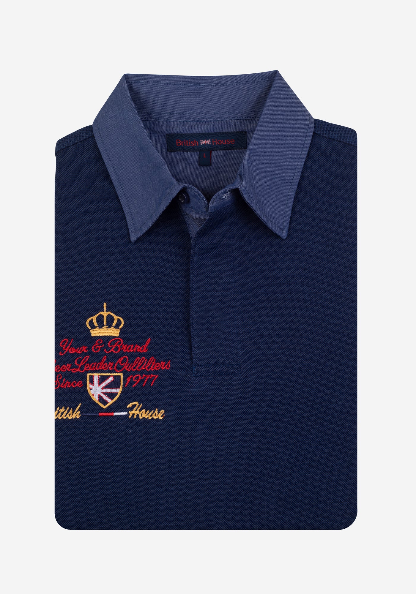 Dark Midnight Blue Cotton Sweatshirt