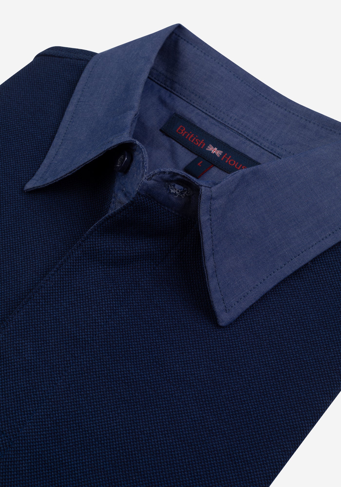 Dark Midnight Blue Cotton Sweatshirt