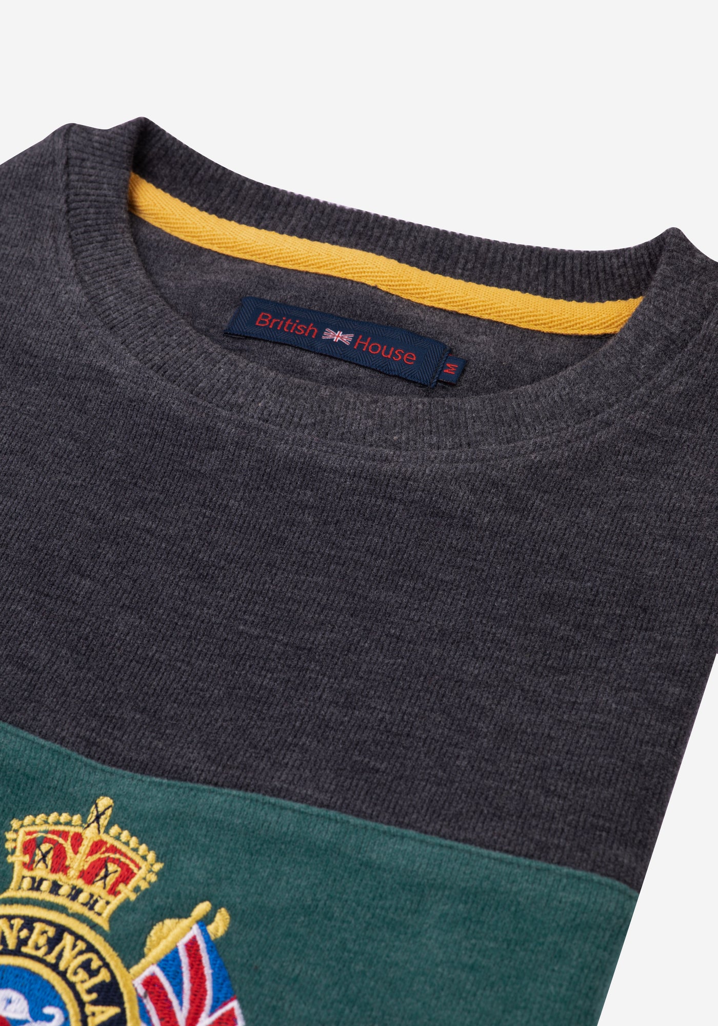 Charcoal Green Cotton Sweatshirt