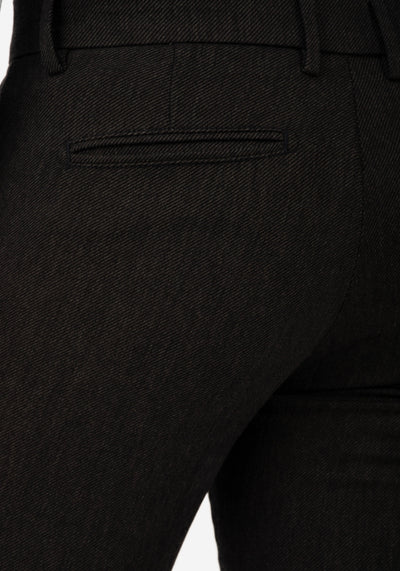 Dark Brown Cavarly Twill Pants