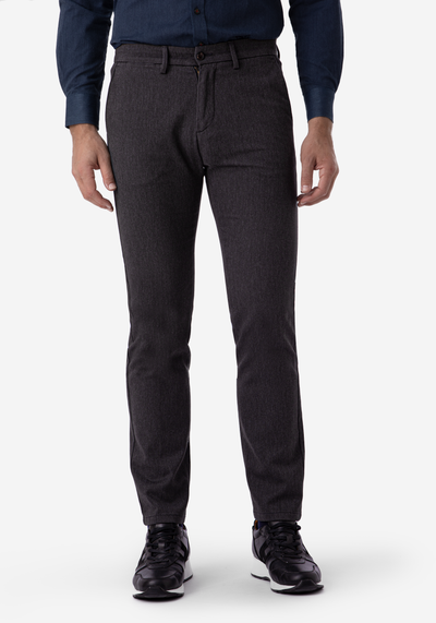 Light Grey Cavarly Twill Pants