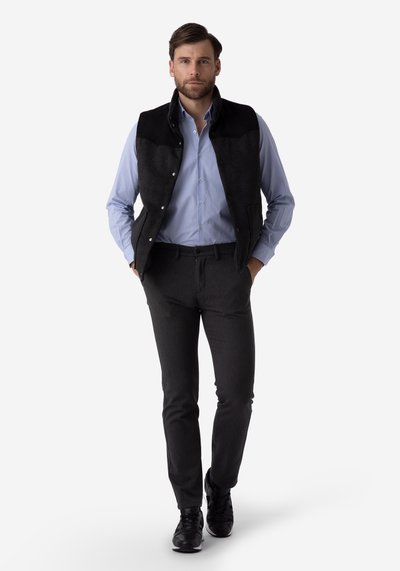 Ash Black Vest