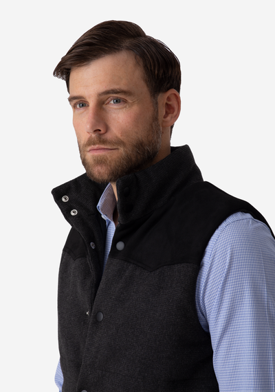 Ash Black Vest