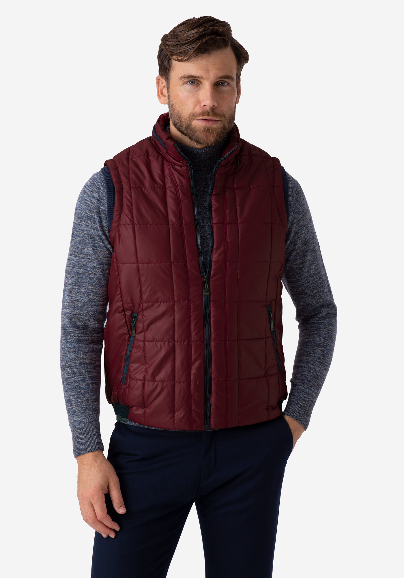 Maroon Waterproof Vest