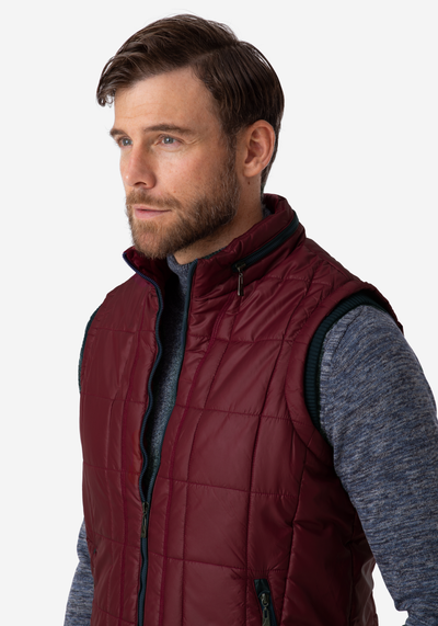 Maroon Waterproof Vest
