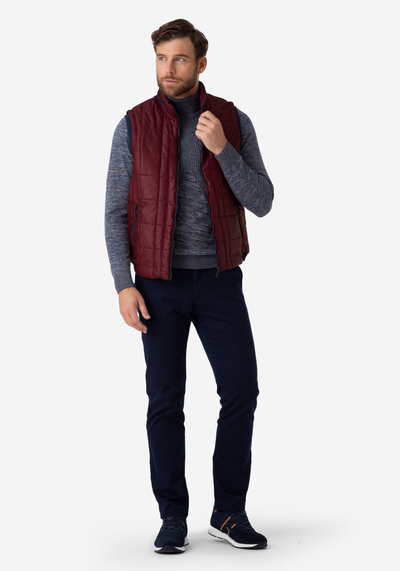 Maroon Waterproof Vest
