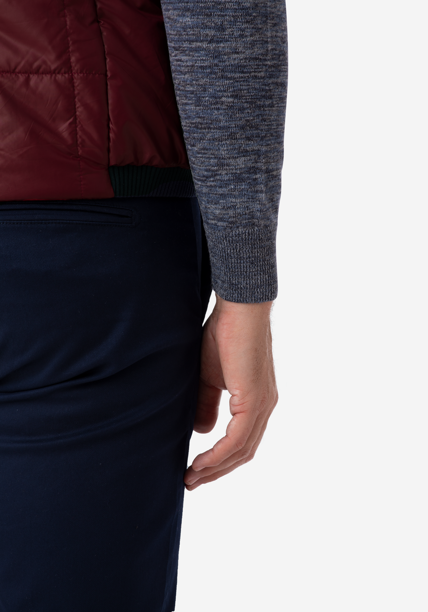 Maroon Waterproof Vest