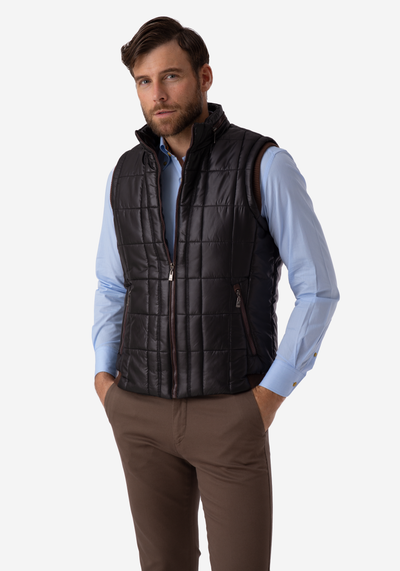 Jet Black Waterproof Vest