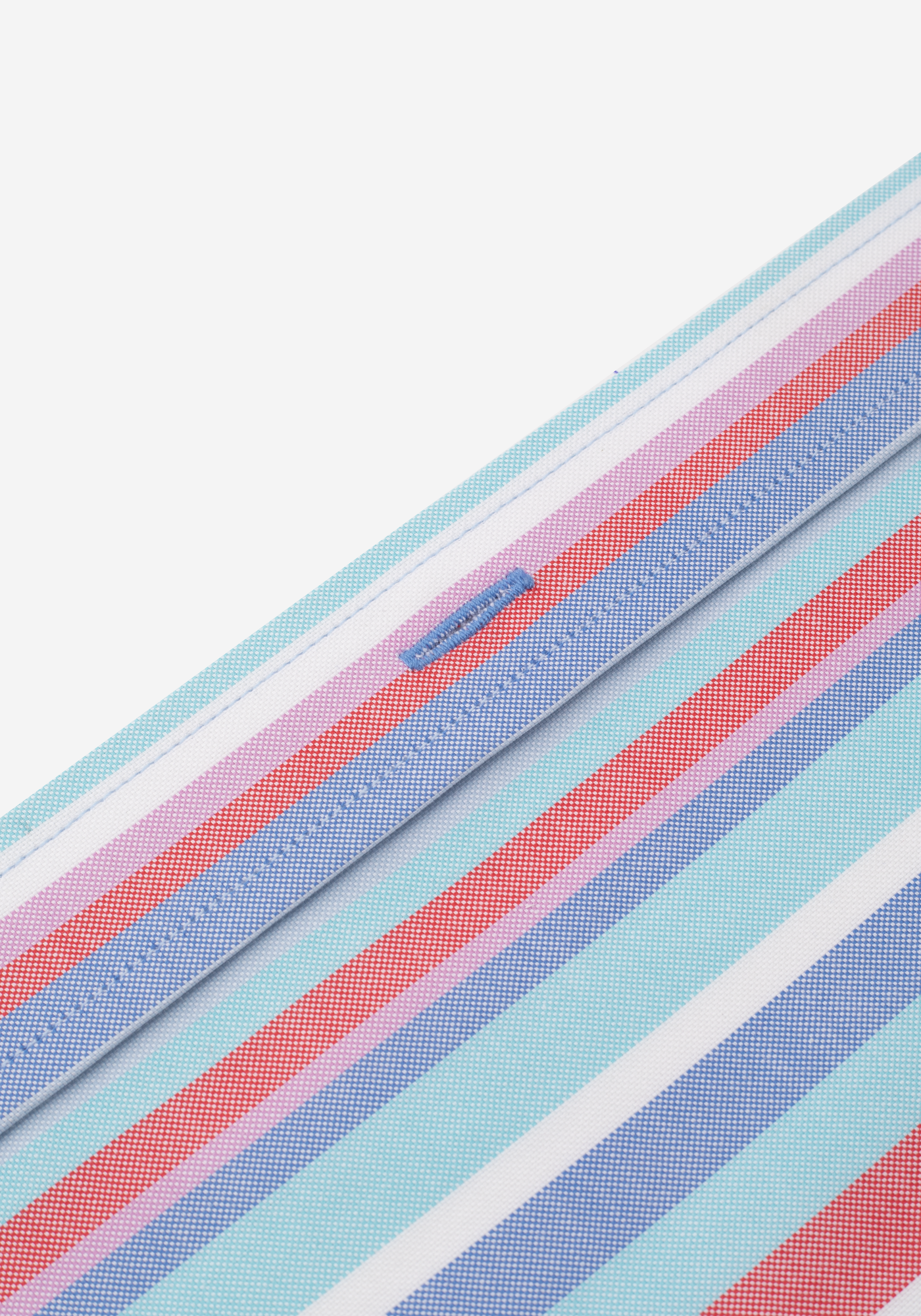 Electric Blue Stripe Oxford Shirt