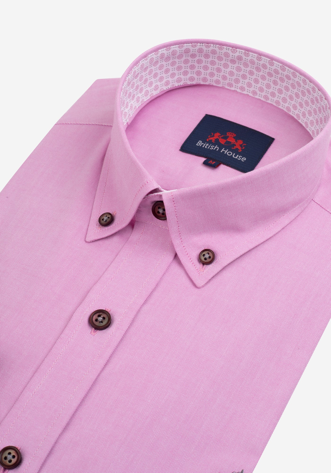 Powder Rose Oxford Shirt