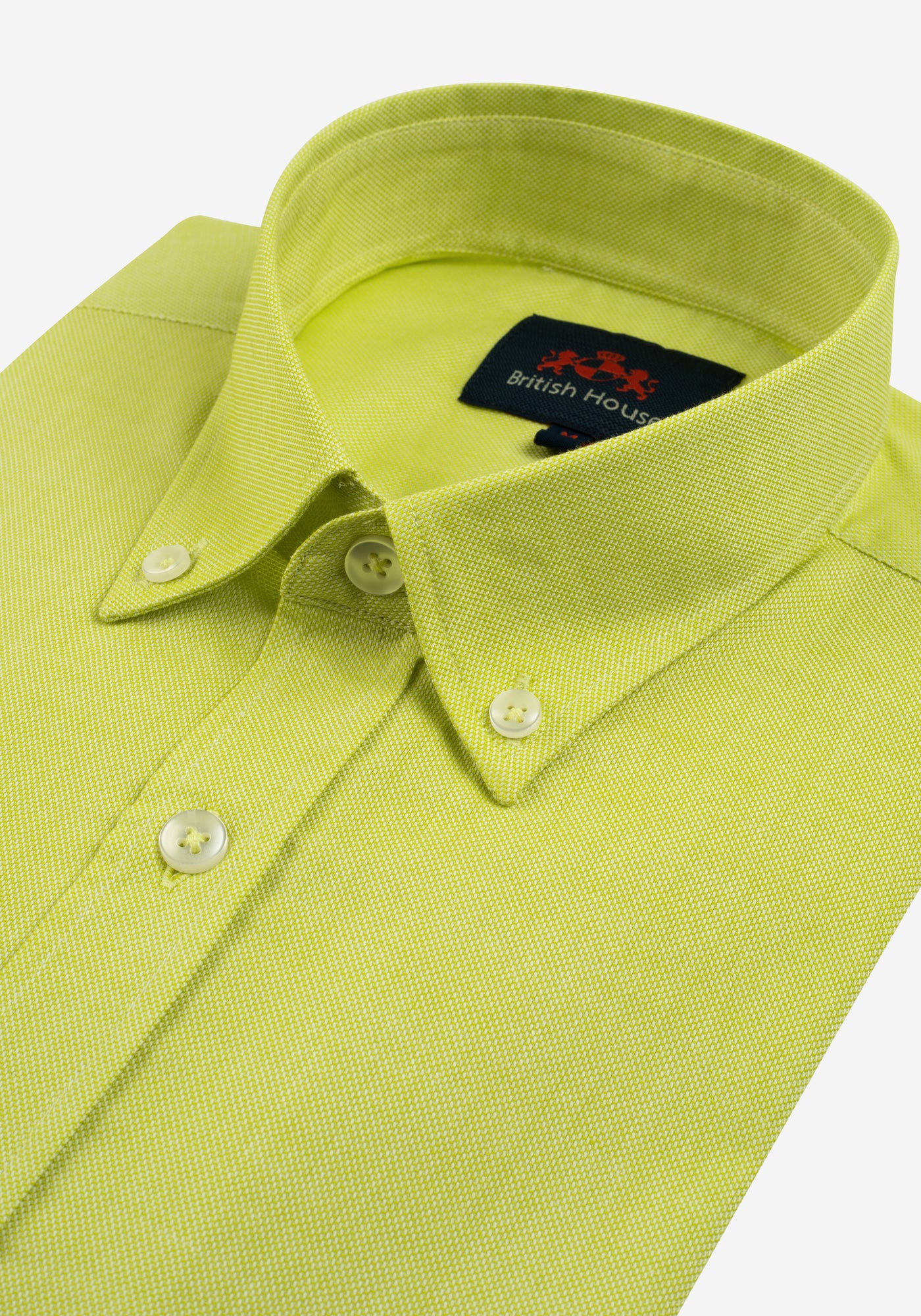 Lime Green Royal Oxford Shirt