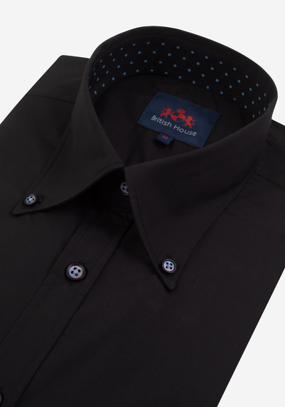 Metal Black Chambray Shirt
