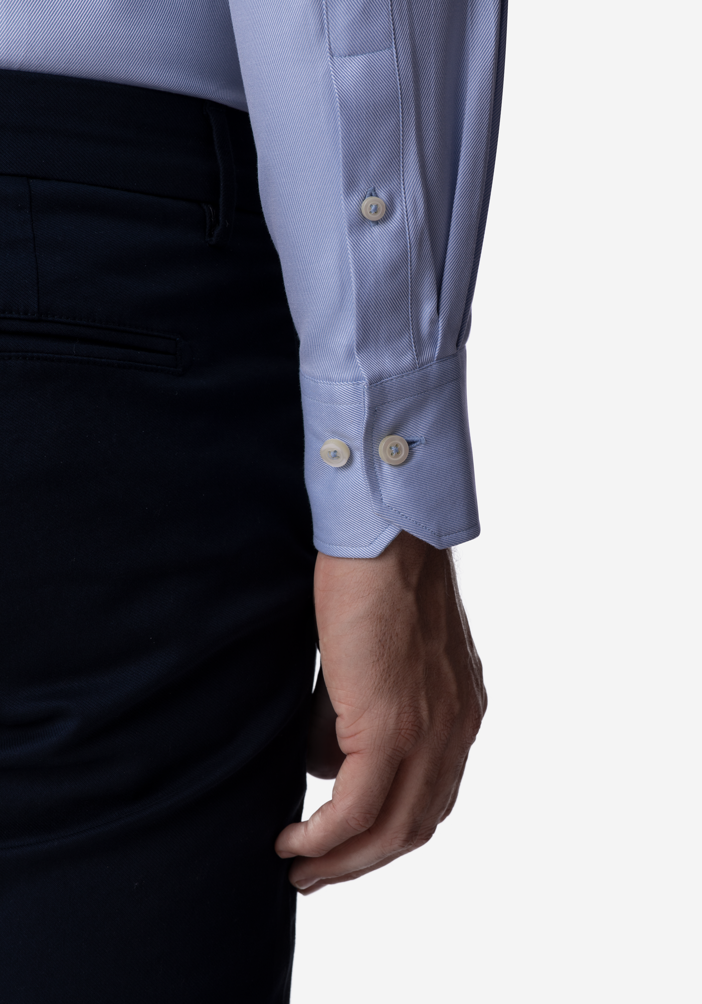 Faded Blue Signature Twill Shirt