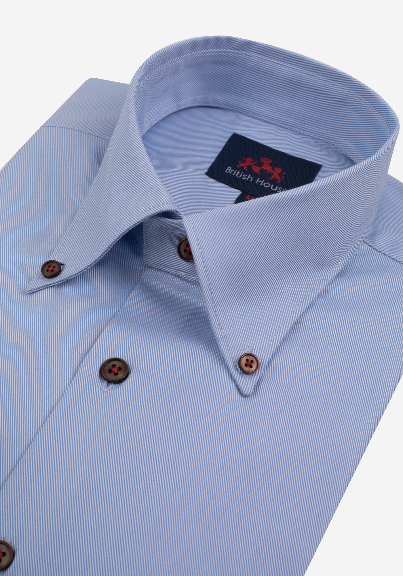 Dark Pastel Blue Signature Twill Shirt