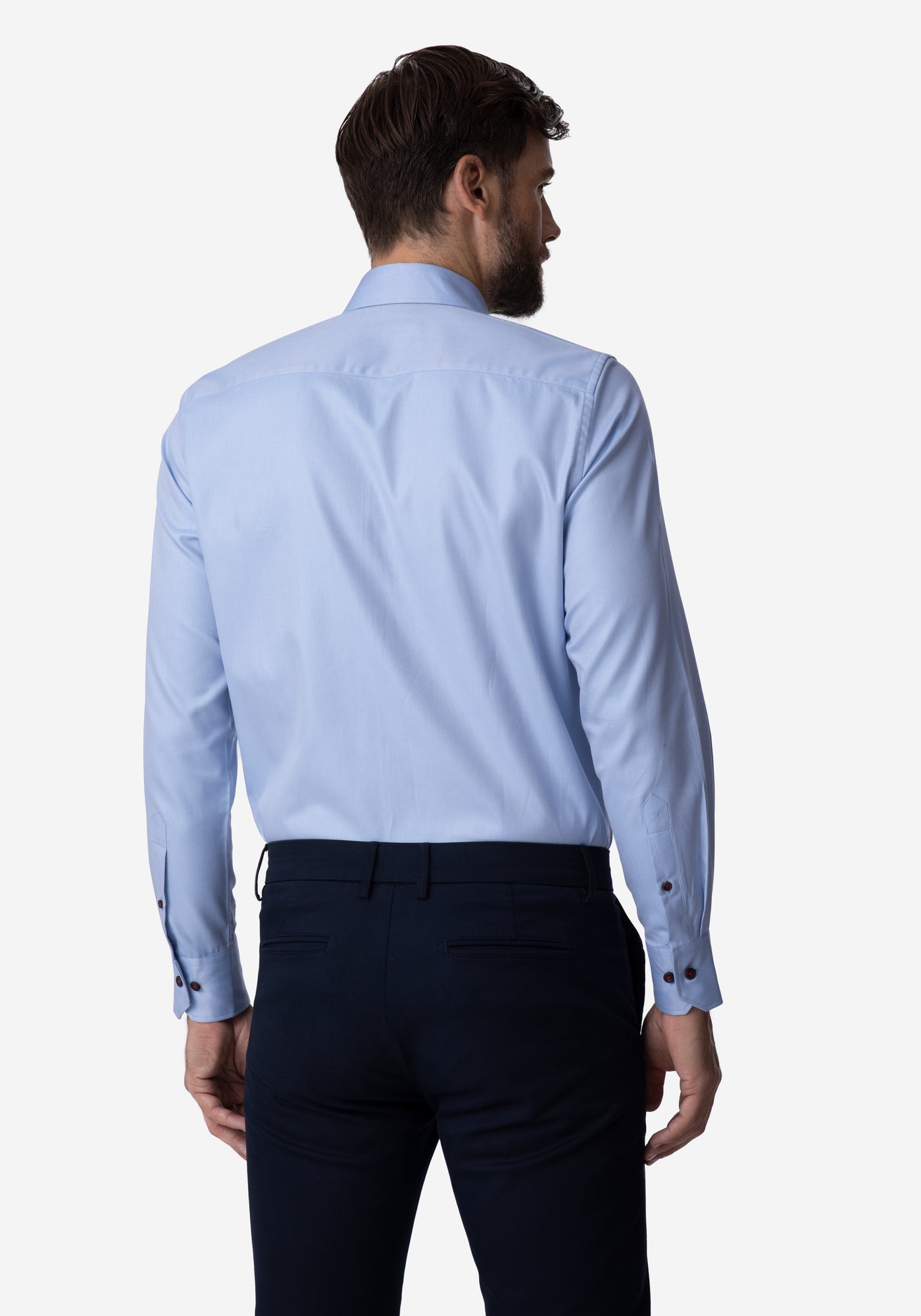 Dark Pastel Blue Signature Twill Shirt