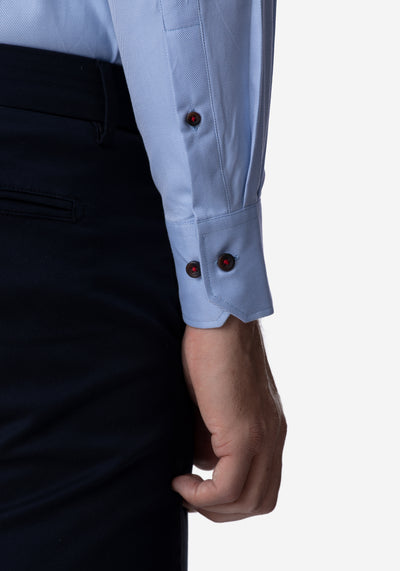 Dark Pastel Blue Signature Twill Shirt