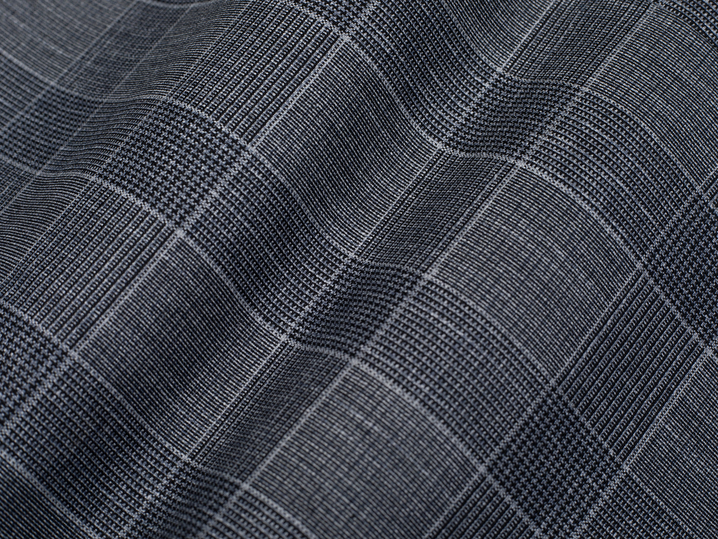 Gray Checked Pants