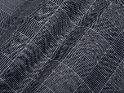 Gray Checked Pants