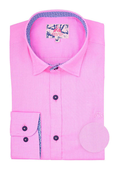 Pink Poplin Shirt