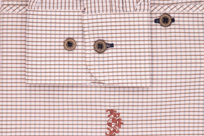 Beige Poplin Shirt