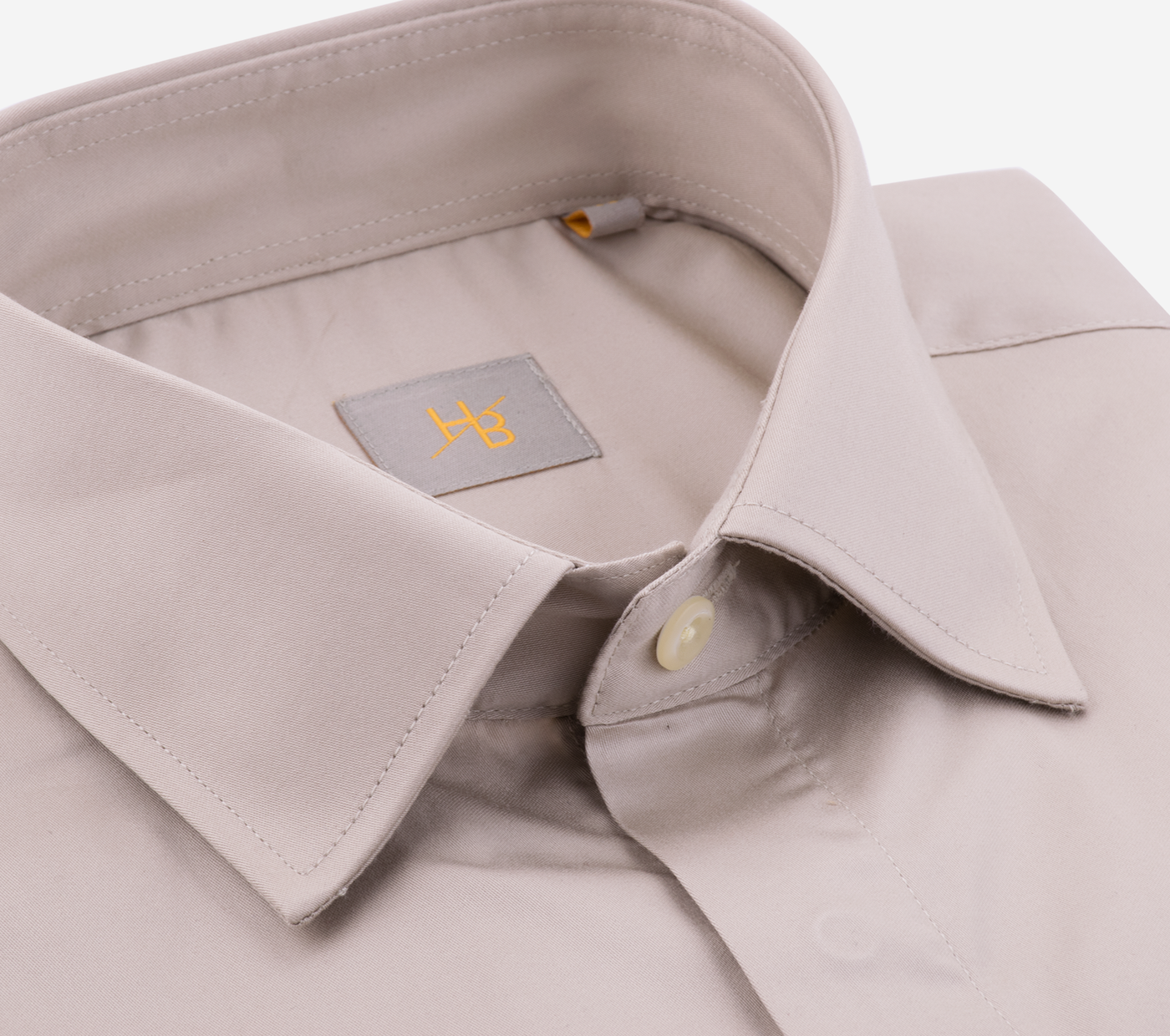 Beige Satin Shirt