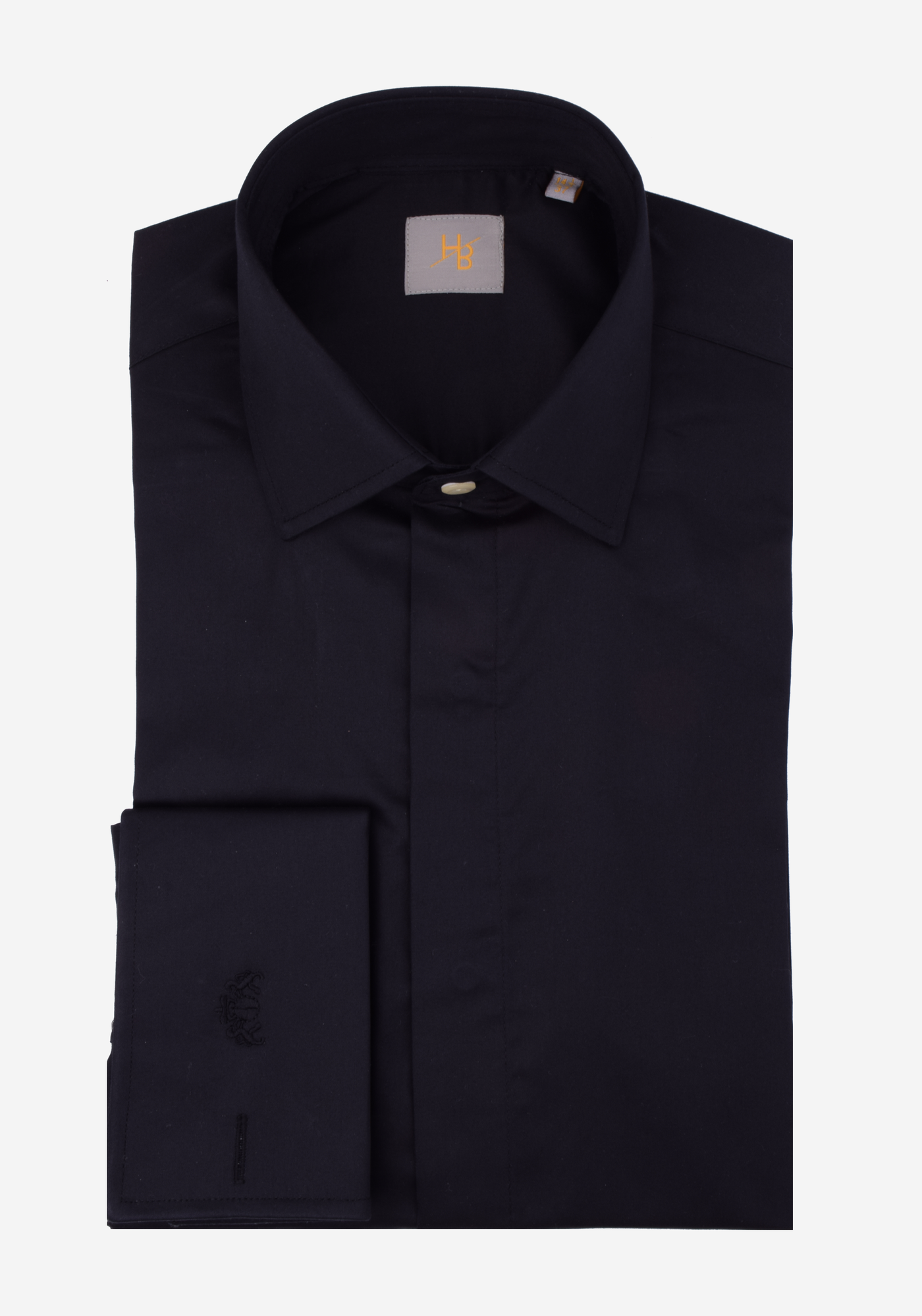 Black Satin Shirt