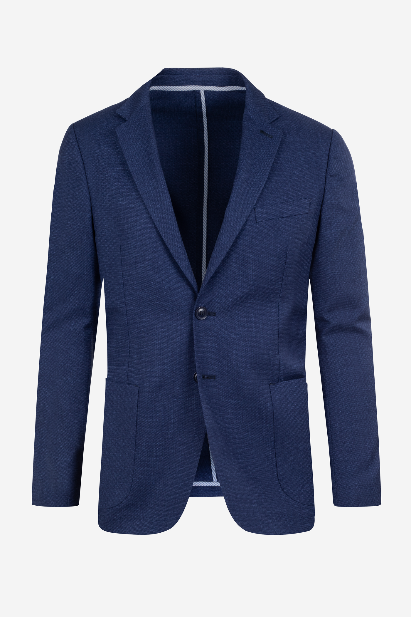 Contemporary Fit Dark Cornflower Blue Blazer