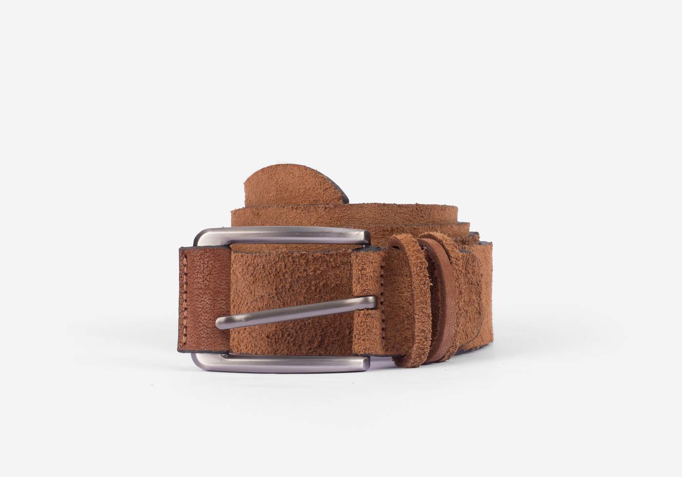 Light Brown Genuine Leather Belt