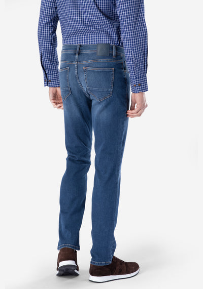 Contemporary-fit Jeans in Blue Denim
