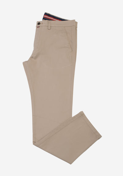 Contemporary-fit Beige-Cafee Gabardine