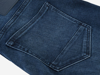 Contemporary-fit Jeans in Dark Blue Denim