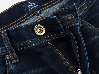 Contemporary-fit Jeans in Midnight Blue Denim