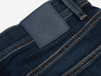 Contemporary-fit Jeans in Midnight Blue Denim