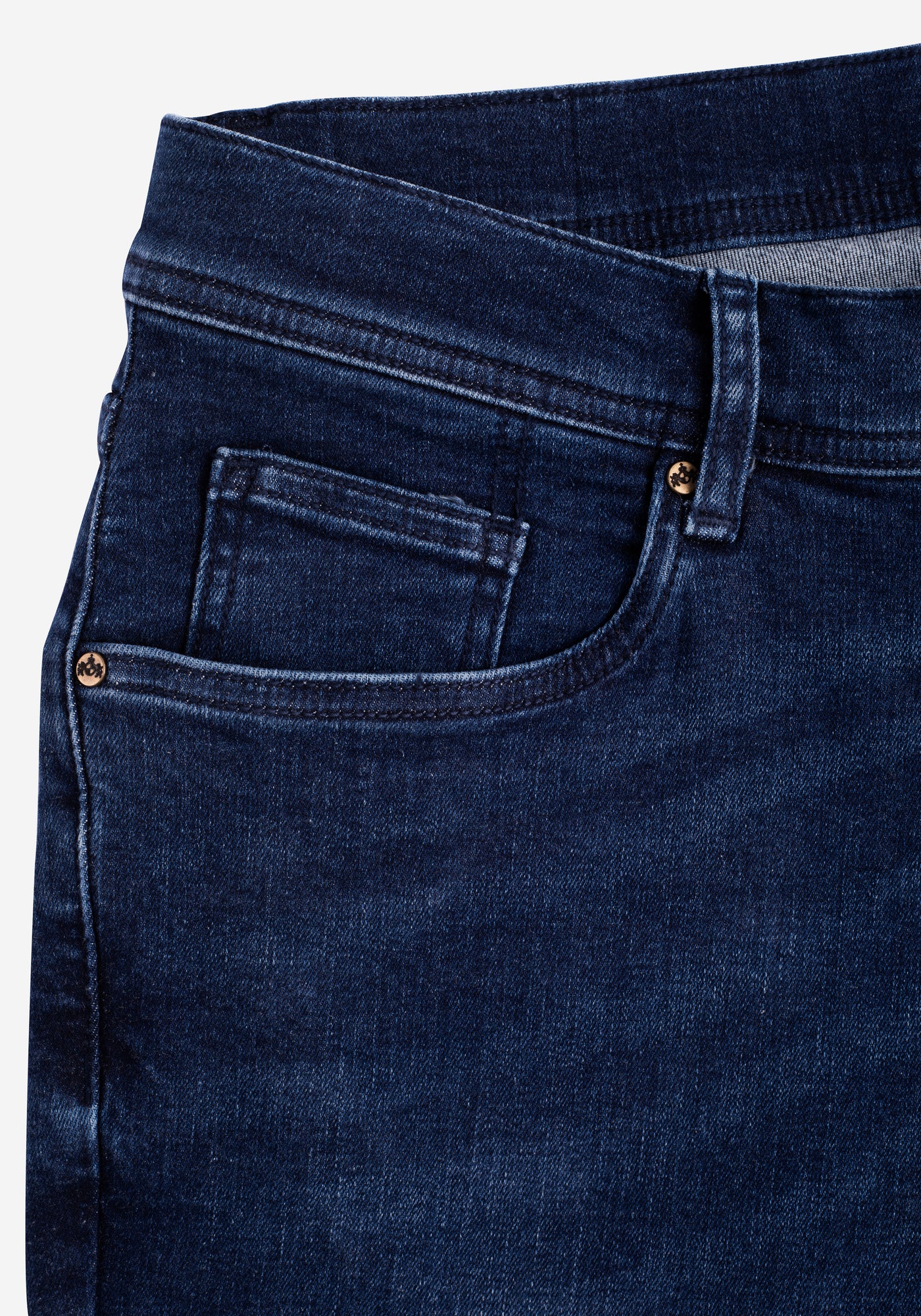 Contemporary Fit Dark Blue Denim