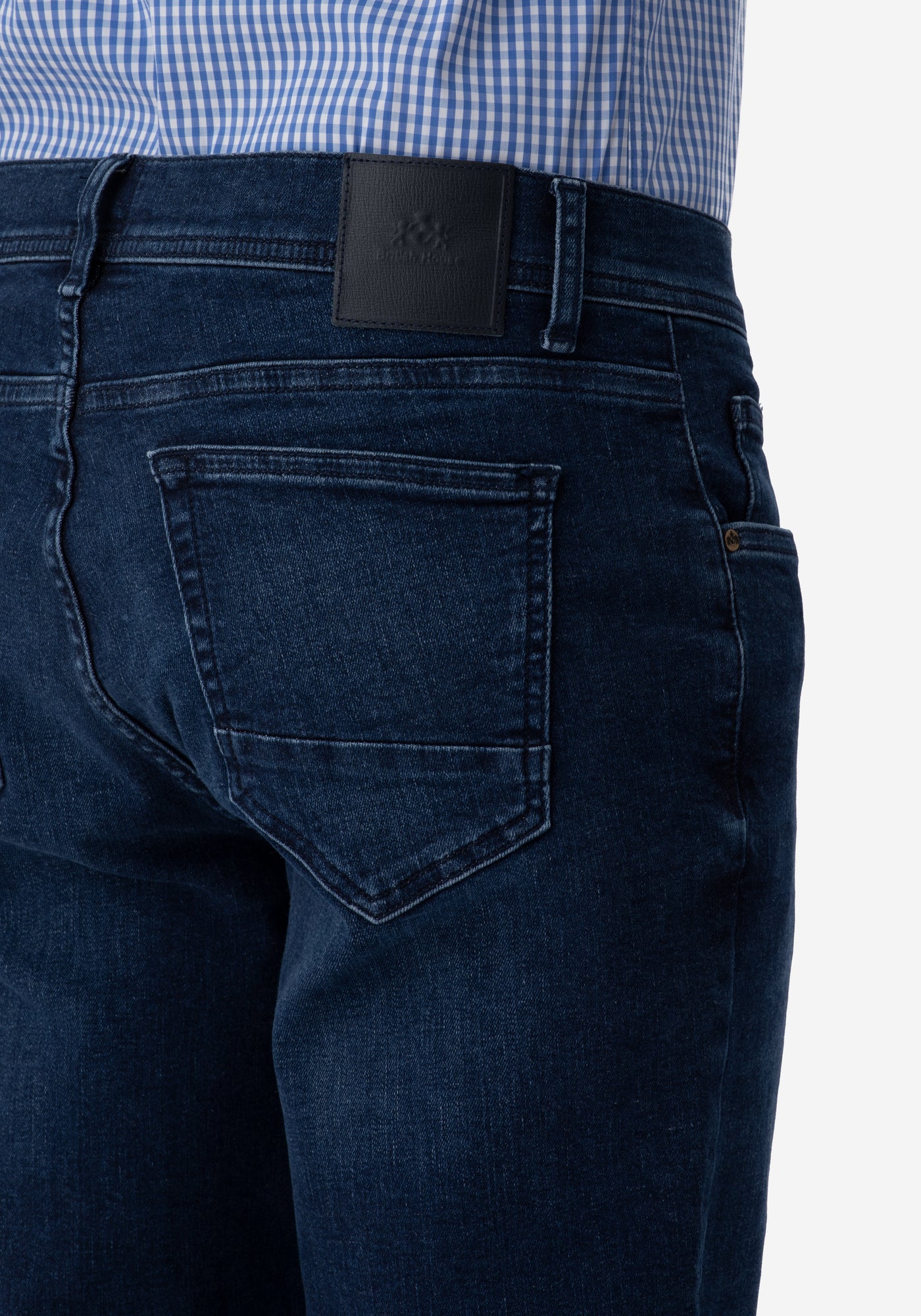 Contemporary Fit Dark Blue Denim