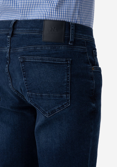 Contemporary Fit Dark Blue Denim