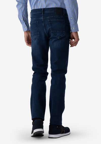Contemporary Fit Dark Blue Denim
