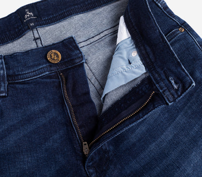 Contemporary Fit Dark Blue Denim