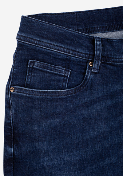 Contemporary Fit Dark Blue Denim