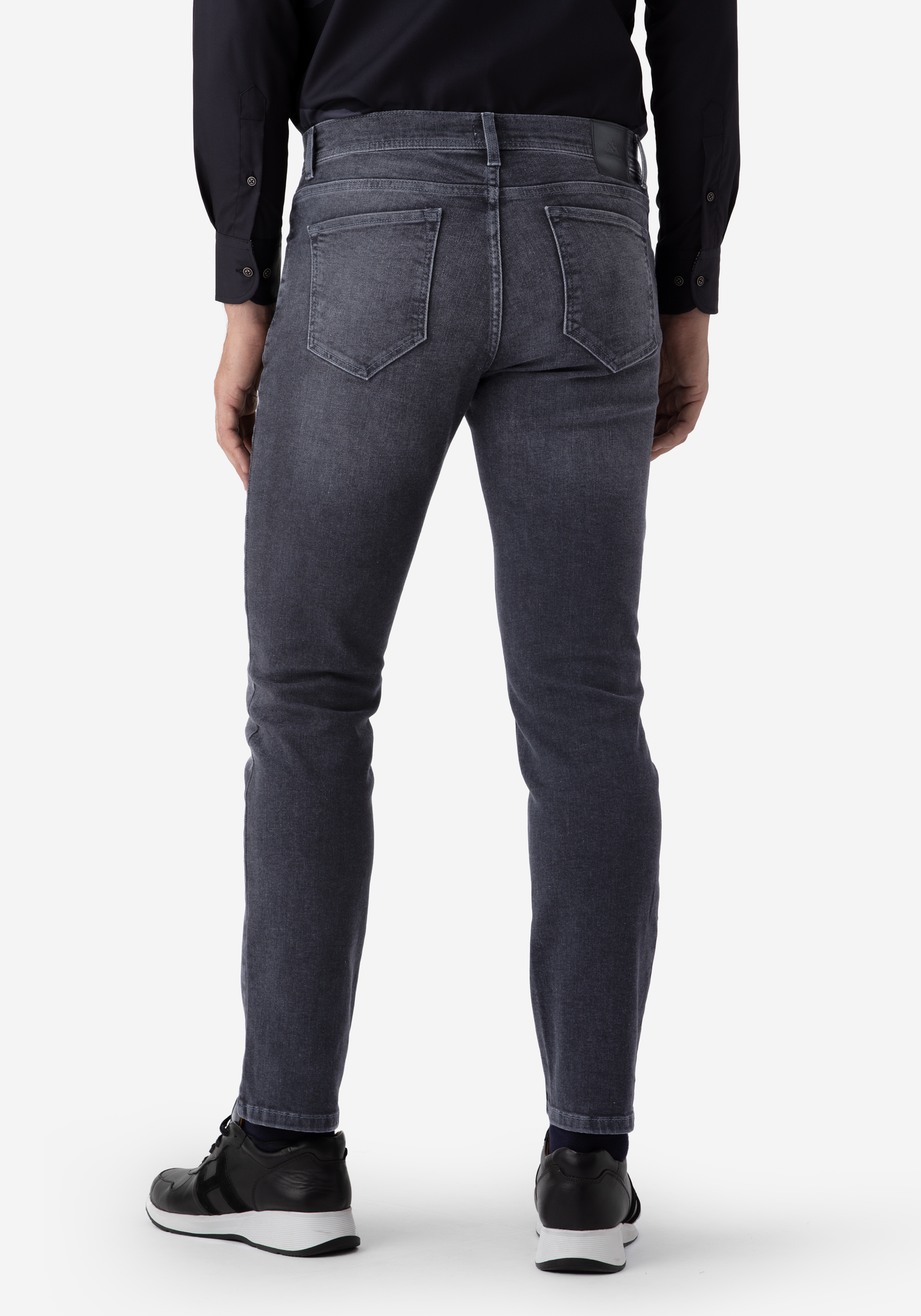 Contemporary-fit Gray Denim