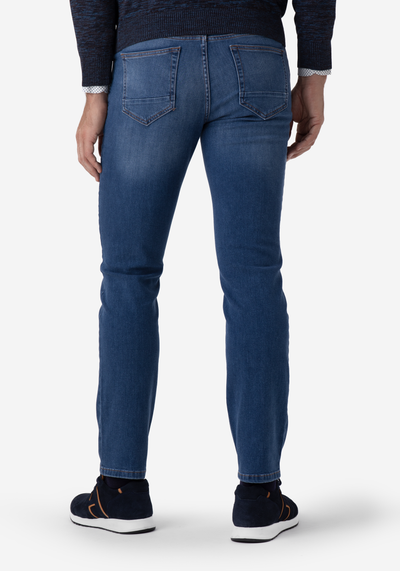 Contemporary-fit River Blue Denim