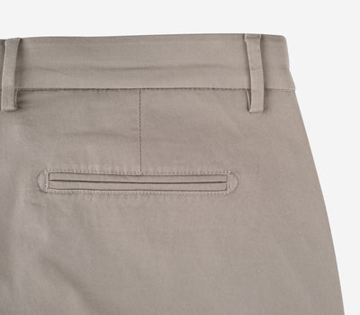 Contemporary Fit Beige Gabardine