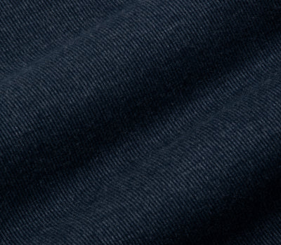 Stretch Knitted Navy Stripe Pants