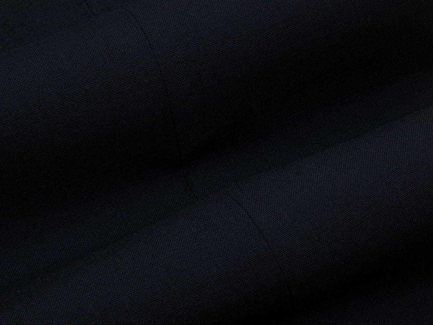 Navy Poly Wool Pants
