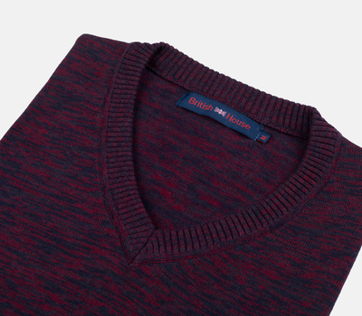 Vivid Burgundy Pullover