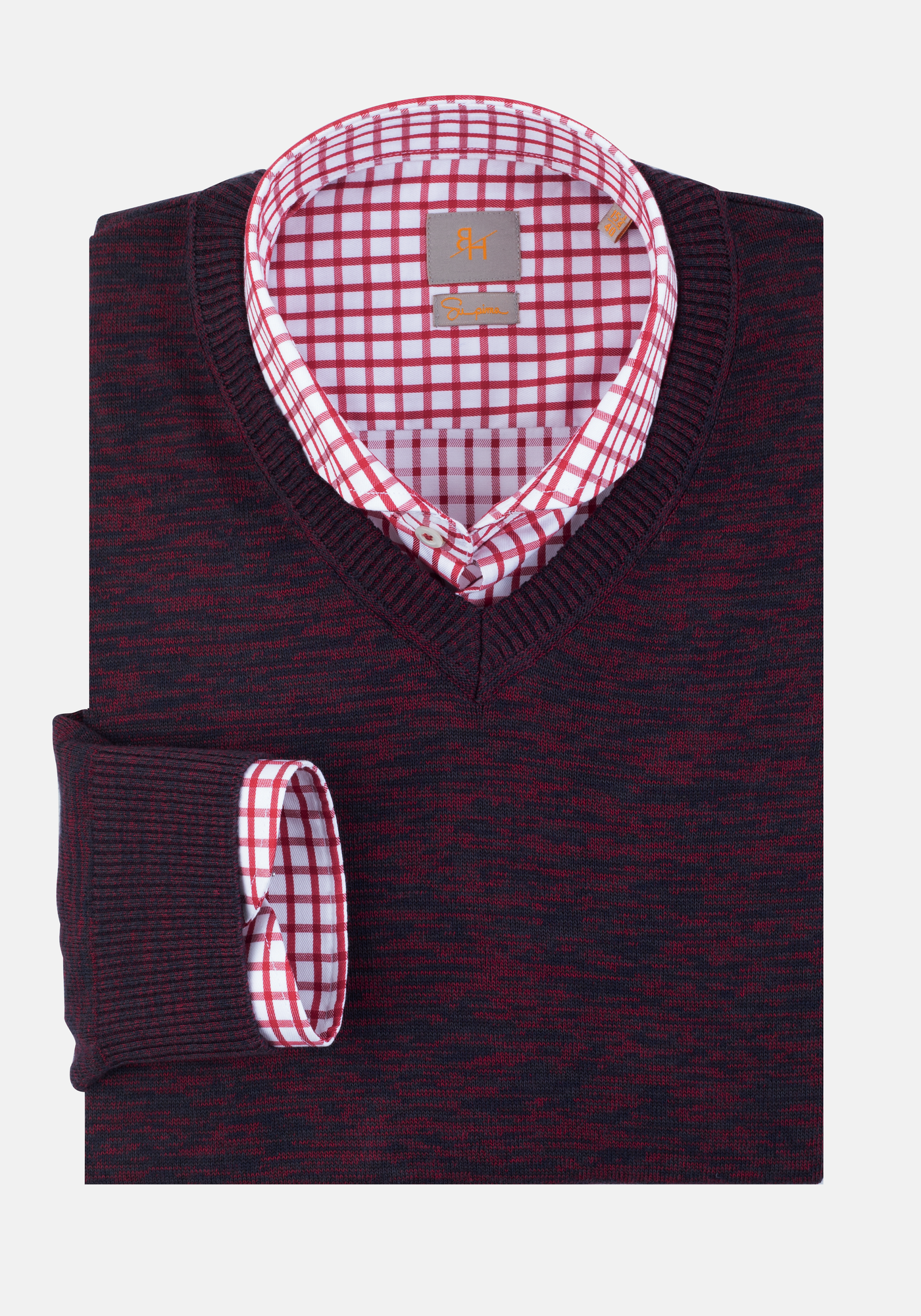 Vivid Burgundy Pullover