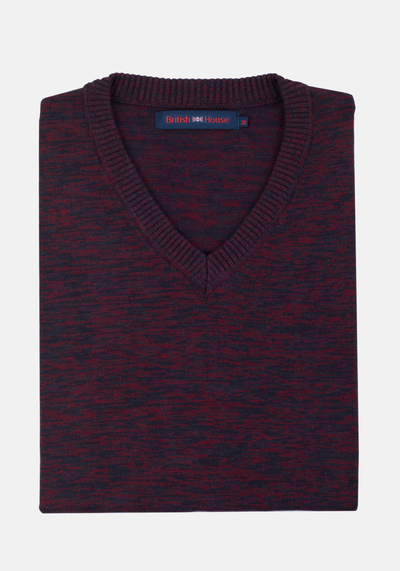 Vivid Burgundy Pullover